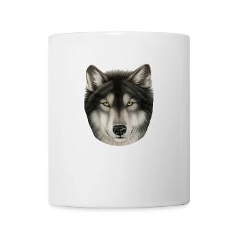 Wolf - Tasse - Weiß - Vorne