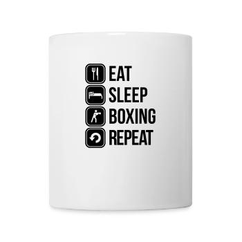 boxe - Mug blanc - blanc - Devant