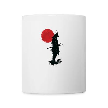 samurai warrior sumi style traditionelles japanisch - Tasse - Weiß - Vorne