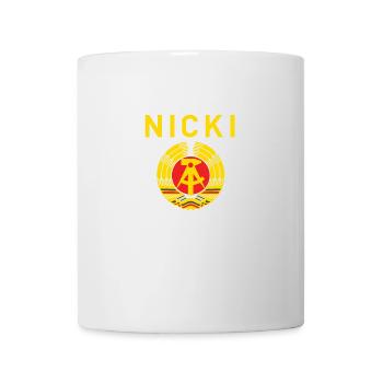 DDR Ostdeutschland Sprüche - Tasse - Weiß - Vorne