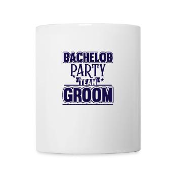 Groom Team Bachelor Party - Mug blanc - blanc - Devant