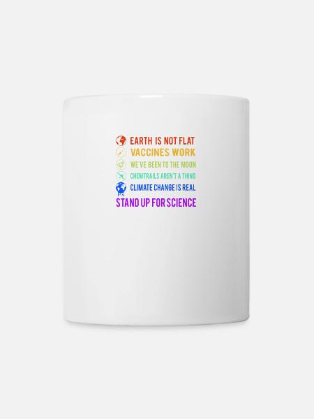 Stand Up For Science - Tasse - Weiß