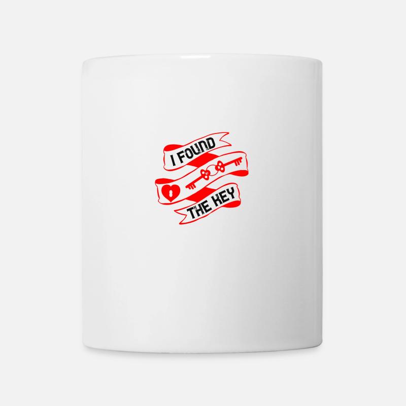 I Found The Key - Mug blanc - blanc