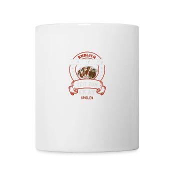 Skat Geschenk | Rentner und Skatspieler - Tasse - Weiß - Vorne