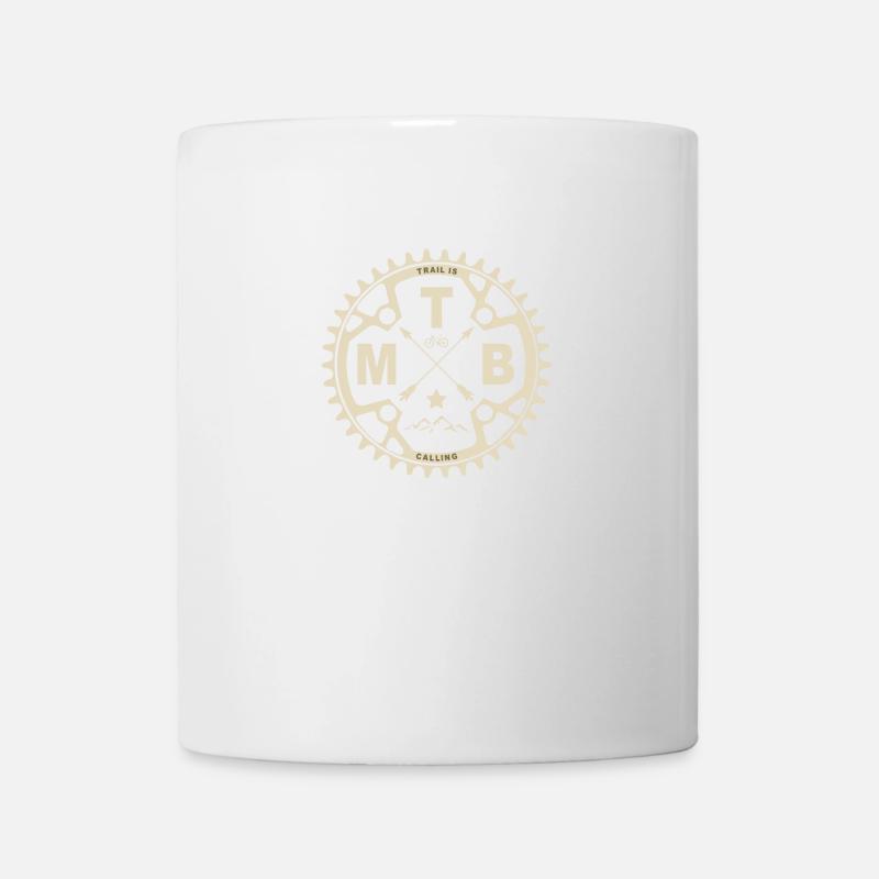MTB Badge - Tasse - Weiß