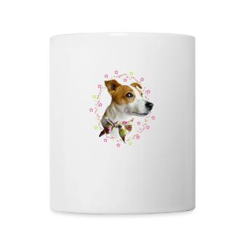 kleiner jack russell hund - Tasse - Weiß - Vorne