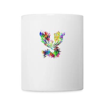 Psychedelic Phoenix - Mug - white - Front