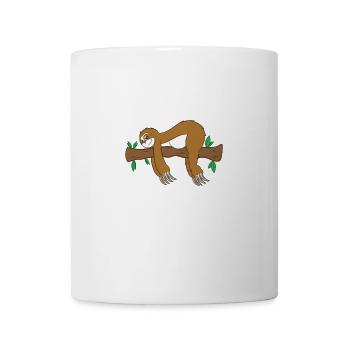 Sloth Gift-Animal Lover-Not So Fast - Tasse - Weiß - Vorne