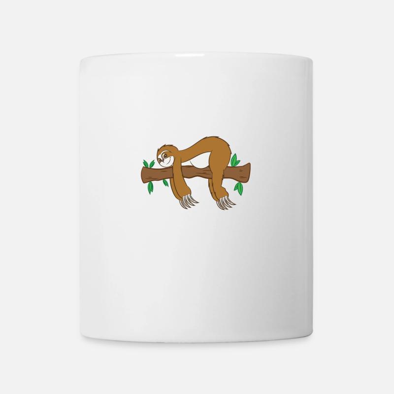 Sloth Gift-Animal Lover-Not So Fast - Mug - white