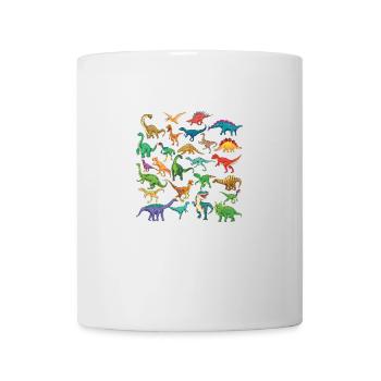 Dinosaur Types Graphics Dino T-Rex Boys Dinos - Mug - white - Front
