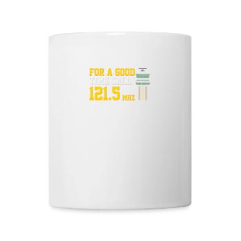AIR TRAFFIC CONTROL: Call 121 - Mug - white - Front