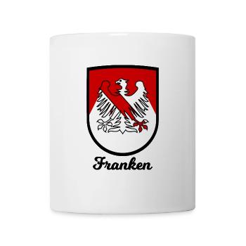 Die Franken in Deutschland - Tasse - Weiß - Vorne