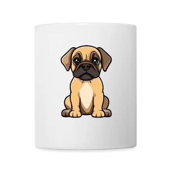Bullmastiff Dog Cute - Mug - white - Front