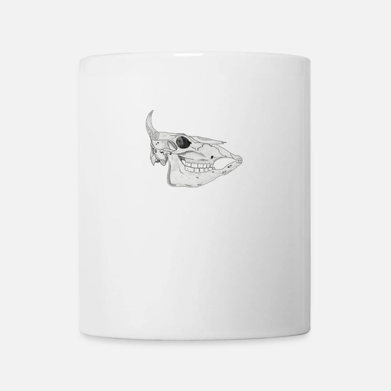 Cattleskull - Tasse - Weiß