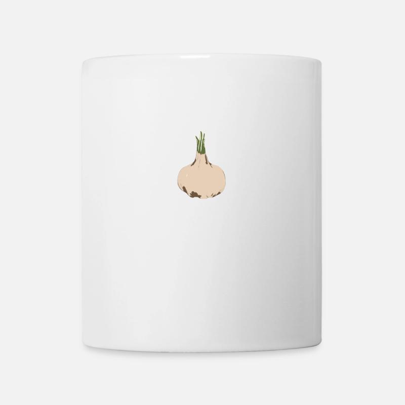 GARLIC - Mug blanc - blanc