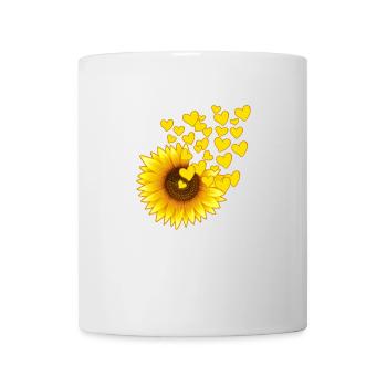 gärtner sonnenblume kleingarten blumenkind - Tasse - Weiß - Vorne