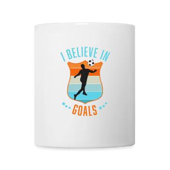Football Goals Mantra - Mug - white - Front