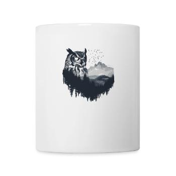 Owl Animal Owls Bird Forest Nature - Mug - white - Front