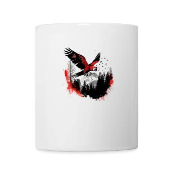 Perroquet Oiseau Ara Nature sauvage - Mug blanc - blanc - Devant