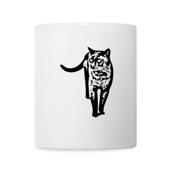 Black Cat Cat Black Cats Gift - Mug - white - Front