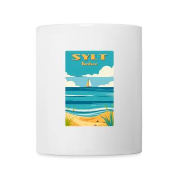 Sylt Nordsee - Tasse - Weiß - Vorne