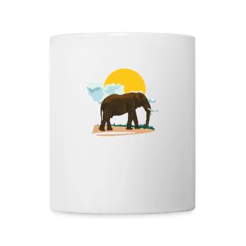 Elephant or elephant? - Mug - white - Front
