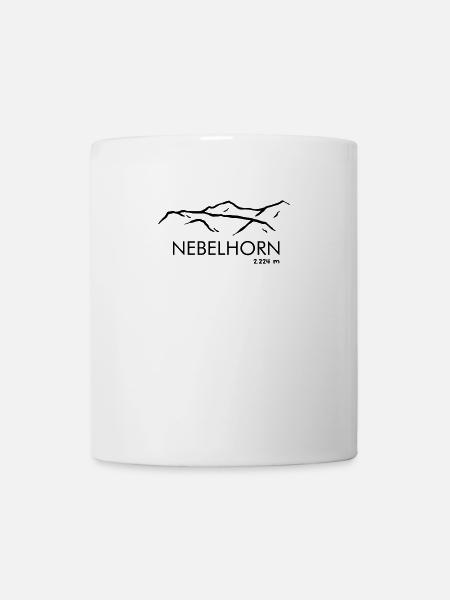 Nebelhorn - Tasse - Weiß