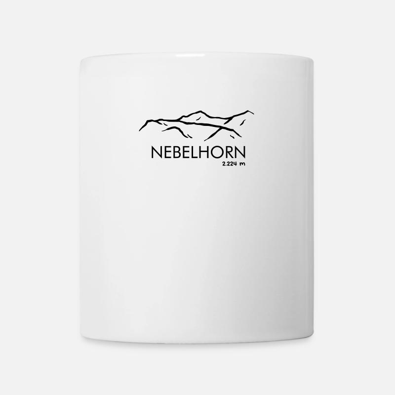 Nebelhorn - Tasse - Weiß