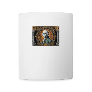 George Washington-Président des États-Unis - Mug blanc - blanc - Devant