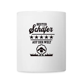 Bester Schäfer Weltbester Tierwirt Schäferei Hirte - Tasse - Weiß - Vorne