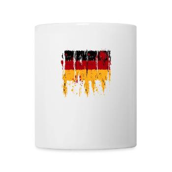 Germany Flag German Flag Used Look Homeland - Mug - white - Front