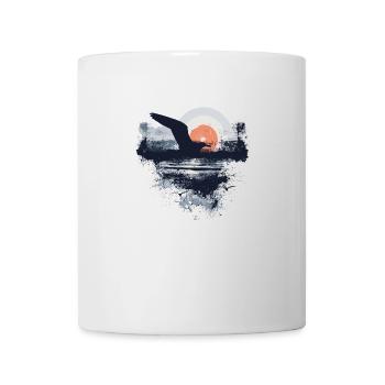 Seagull Seabird Lighthouse - Mug - white - Front