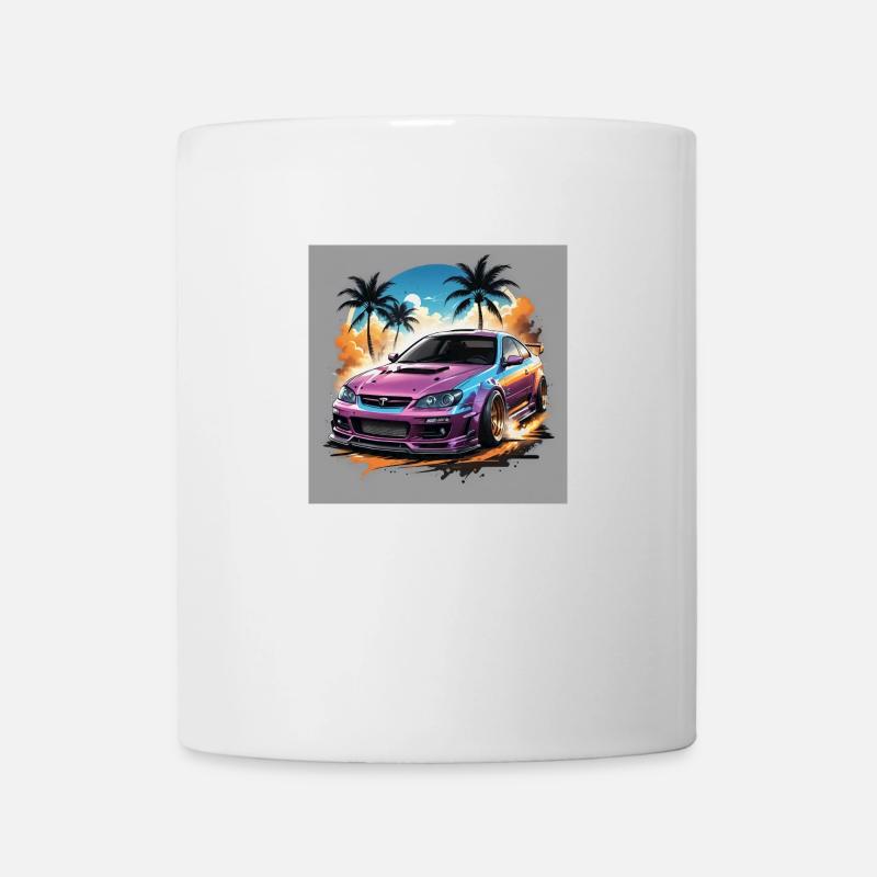 JDM Sportcar Tuning Driftcar Car Gift PS - Mug - white