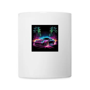JDM Sportcar tuning Driftcar Voiture Cadeau PS - Mug blanc - blanc - Devant