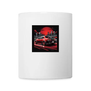 JDM Sportcar Tuning Voiture de ville Cadeau Autoroute - Mug blanc - blanc - Devant