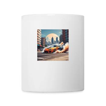 JDM Sportcar tuning City Drift Voiture Cadeau - Mug blanc - blanc - Devant