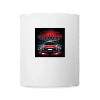 JDM Sportcar Tuning City Drift Cadeau Voiture - Mug blanc - blanc - Devant