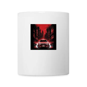 JDM Sportcar Tuning City Drift Gift Car - Mug - white - Front