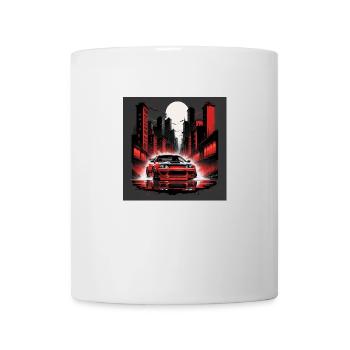 JDM Sportcar Tuning City Drift Cadeau Voiture - Mug blanc - blanc - Devant
