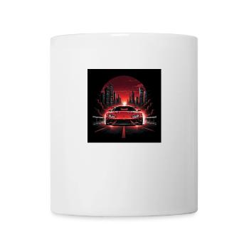 JDM Sportcar Tuning City Drift Gift Car - Mug - white - Front