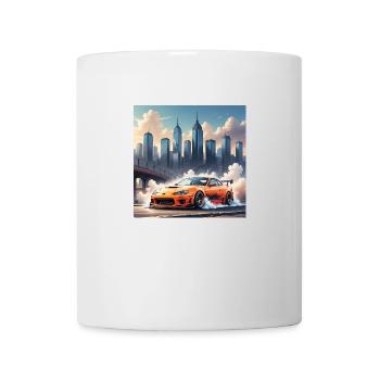 JDM Sportcar tuning City Drift Voiture Cadeau - Mug blanc - blanc - Devant