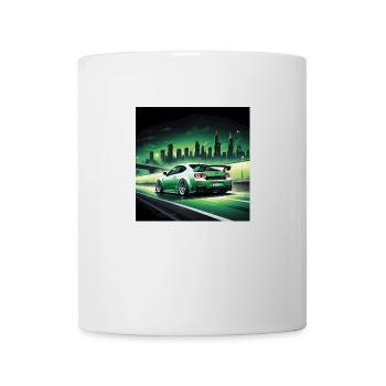 JDM Sportcar Tuning City Drift Cadeau Voiture - Mug blanc - blanc - Devant