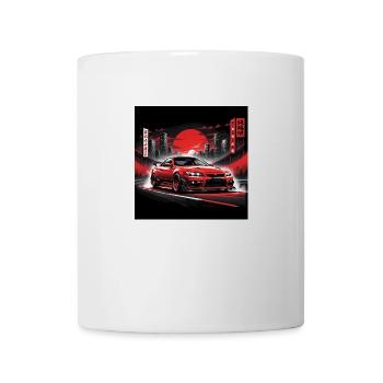 JDM Sportcar Tuning City Drift Night Gift - Mug blanc - blanc - Devant