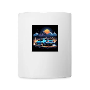 JDM Sportcar tuning Driftcar Voiture Cadeau PS - Mug blanc - blanc - Devant