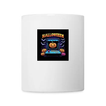 Jeux Fantôme Fantôme Halloween Citrouille Chauve-souris - Mug blanc - blanc - Devant