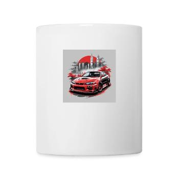 JDM Sportcar Tuning Driftcar Car Gift PS City - Mug - white - Front