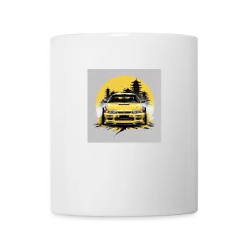 JDM Sportcar Tuning Driftcar Car Gift Forest - Mug - white - Front