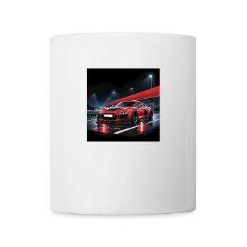 Sportcar Tuning Driftcar Voiture Cadeau PS Carlove - Mug blanc - blanc - Devant