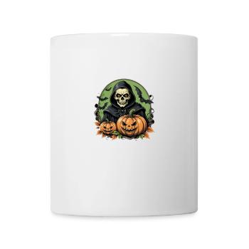 Squelette citrouille Halloween Costume Cadeau - Mug blanc - blanc - Devant