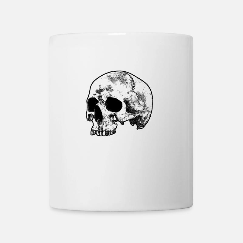 Skull - Mug - white